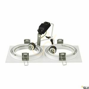 Zápustné svítidlo SLV NEW TRIA 2 ES111 bílé 75W 230V 113841 1 Zápustné svítidlo SLV NEW TRIA 2 ES111 bílé 75W 230V 113841 small 1