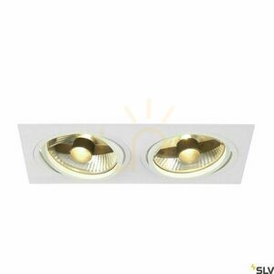 Zápustné svítidlo SLV NEW TRIA 2 ES111 bílé 75W 230V 113841 0 Zápustné svítidlo SLV NEW TRIA 2 ES111 bílé 75W 230V 113841 small 0