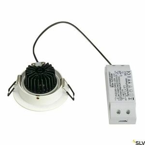 Zápustné svítidlo SLV NEW TRIA 1 SET bílé 8W 2700K 645 lm 113871 small 1