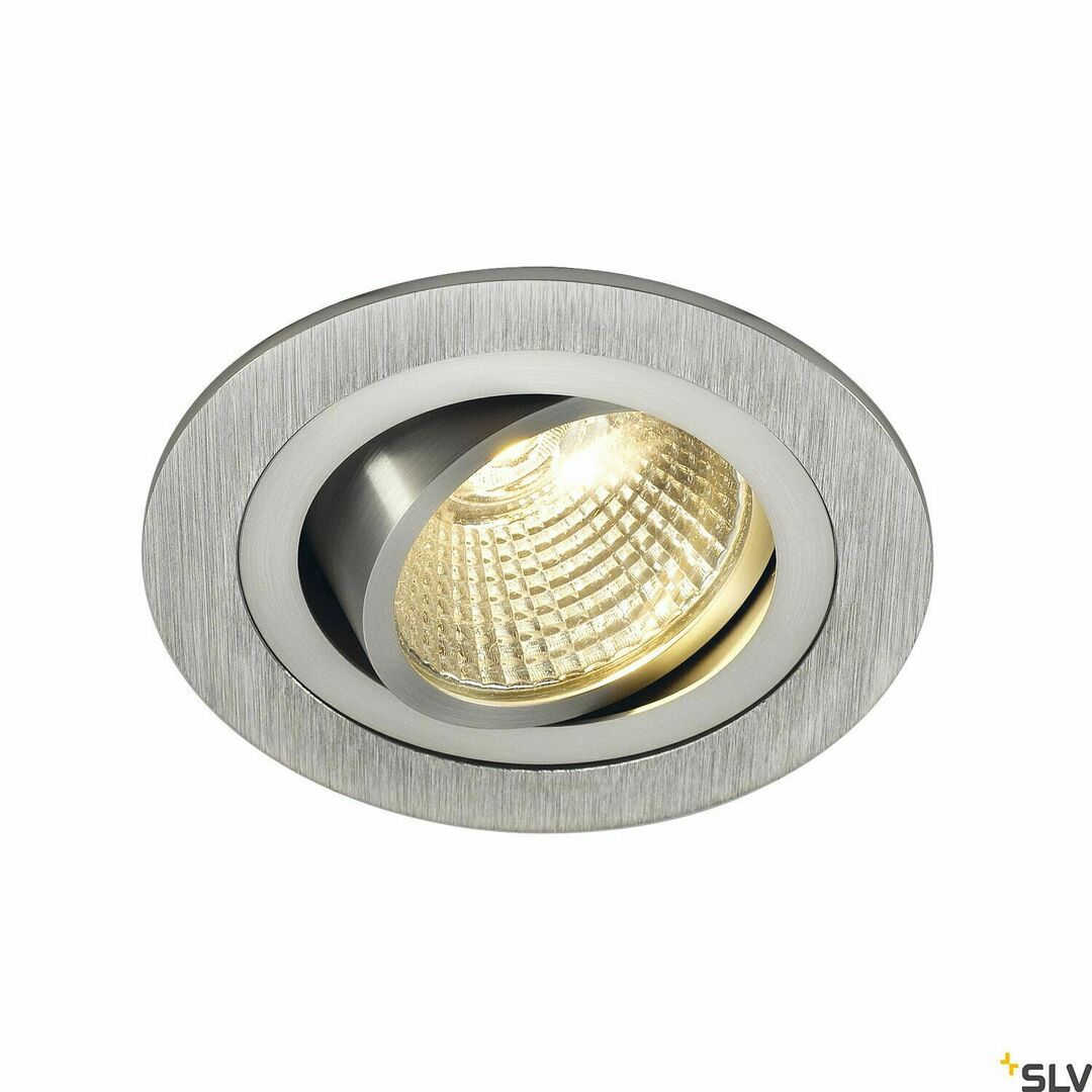 Kontrola Zápustné svítidlo SLV NEW TRIA 1 SET stříbrné 8W 2700K 113876 Zápustné svítidlo SLV NEW TRIA 1 SET stříbrné 8W 2700K 113876