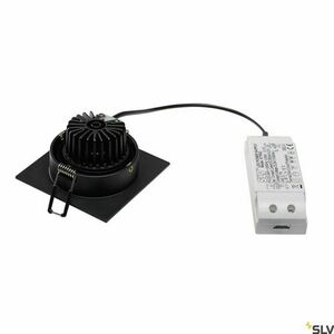 Zápustné svítidlo SLV New Tria 1 Set černé 8 W 3000 K 700 lm 113910 small 1
