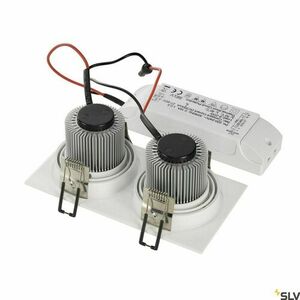 Zápustné svítidlo SLV NEW TRIA 2 SET bílé 14W 3000K 1250lm 113921 small 1