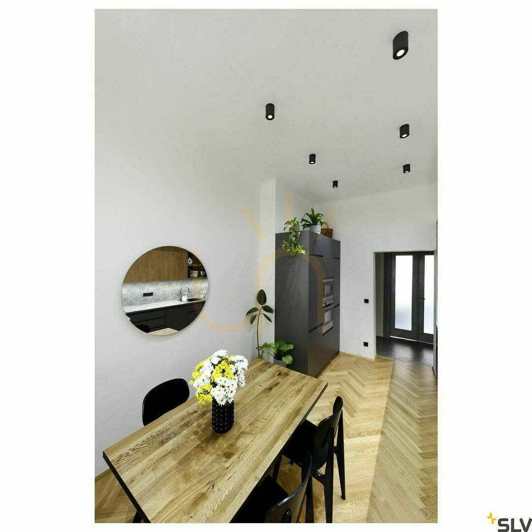 Zobrazit Stropní svítidlo SLV TRILEDO ROUND CL černé 7,6W 3000K 113930 Stropní svítidlo SLV TRILEDO ROUND CL černé 7,6W 3000K 113930