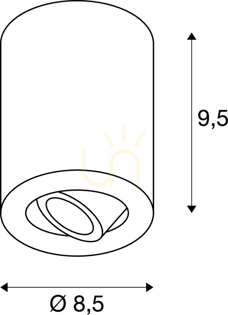 Kontrola Stropní svítidlo SLV TRILEDO ROUND CL černé 7,6W 3000K 113930 Stropní svítidlo SLV TRILEDO ROUND CL černé 7,6W 3000K 113930