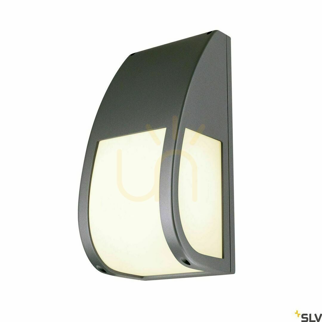 Pohled Venkovní nástěnné stropní svítidlo SLV KERAS ELT antracit IP54 227176 Venkovní nástěnné stropní svítidlo SLV KERAS ELT antracit IP54 227176