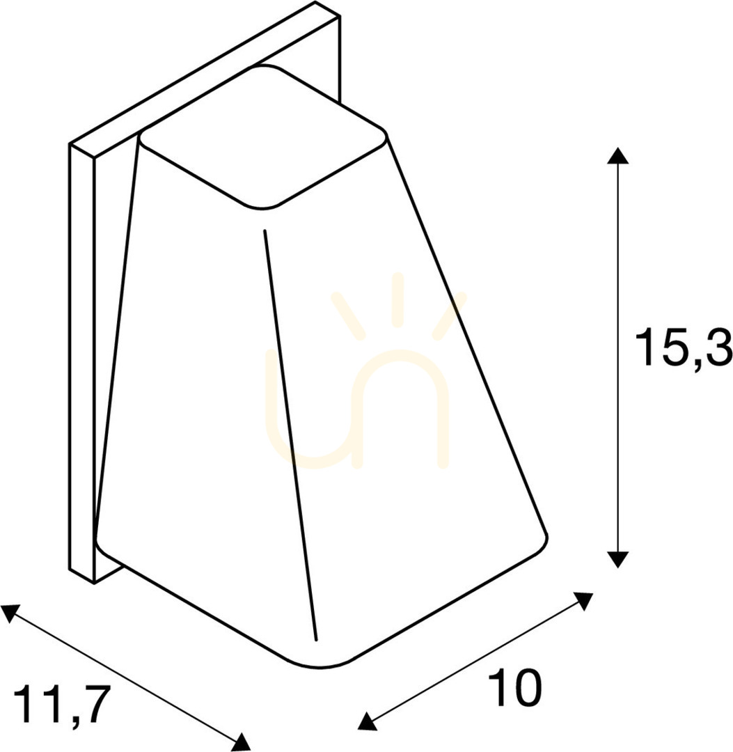 Zobrazit Venkovní nástěnné svítidlo SLV WALLYX GU10 IP44 antracit 227195 Venkovní nástěnné svítidlo SLV WALLYX GU10 IP44 antracit 227195
