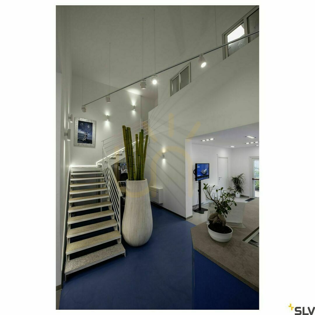 Pohled Venkovní nástěnné svítidlo SLV ASTINA bílé IP44 11W 228771 Venkovní nástěnné svítidlo SLV ASTINA bílé IP44 11W 228771