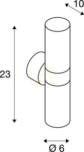 Venkovní nástěnné svítidlo SLV ASTINA hliník IP44 11W 228776 2 Venkovní nástěnné svítidlo SLV ASTINA hliník IP44 11W 228776 small 2
