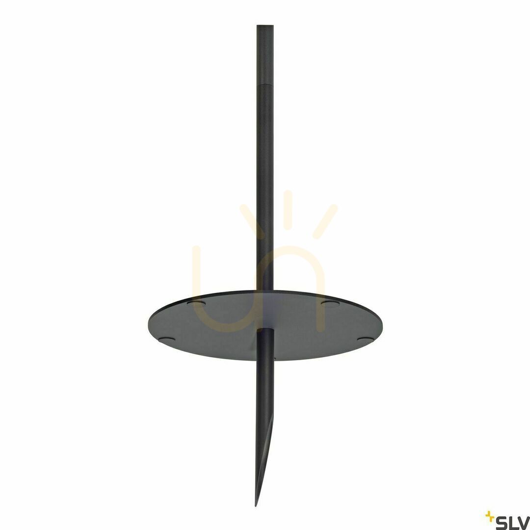 Pohled Zemní trn pro stojací lampu SLV 228960 antracit 30 cm hliník Zemní trn pro stojací lampu SLV 228960 antracit 30 cm hliník