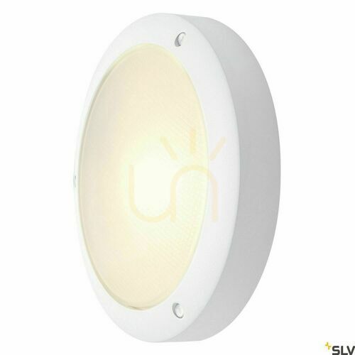 Kontrola Venkovní nástěnné svítidlo SLV BULAN bílé sklo IP44 27 cm 229071