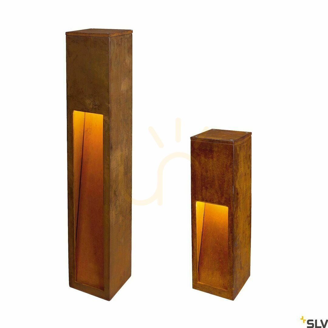 Pohled Venkovní sloupkové svítidlo SLV RUSTY SLOT 50 rezavé IP44 229410 Venkovní sloupkové svítidlo SLV RUSTY SLOT 50 rezavé IP44 229410