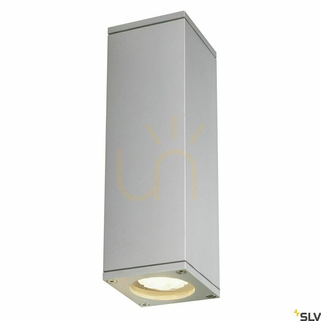 Pohled Venkovní nástěnné svítidlo SLV THEO 229532 šedé IP44 35W Venkovní nástěnné svítidlo SLV THEO 229532 šedé IP44 35W