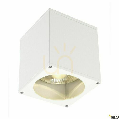 Kontrola Venkovní stropní svítidlo SLV BIG THEO bílé IP44 75 W 229551