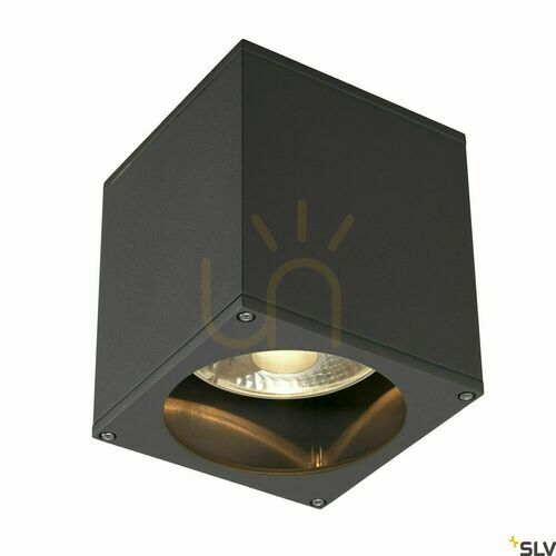 Kontrola Venkovní stropní svítidlo SLV BIG THEO antracit IP44 229555