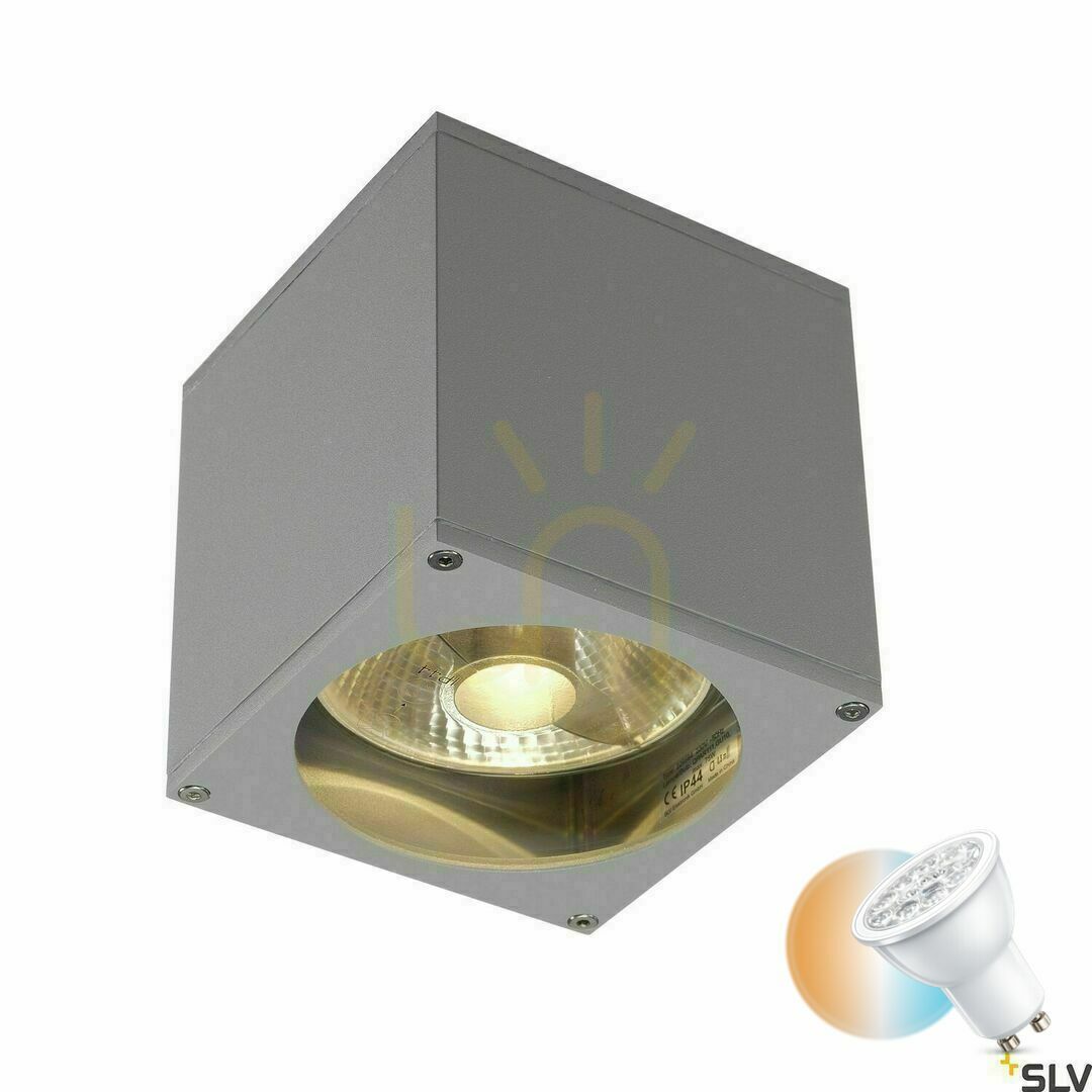 Kontrola Venkovní nástěnné svítidlo SLV BIG THEO WALL šedé IP44 229564 Venkovní nástěnné svítidlo SLV BIG THEO WALL šedé IP44 229564