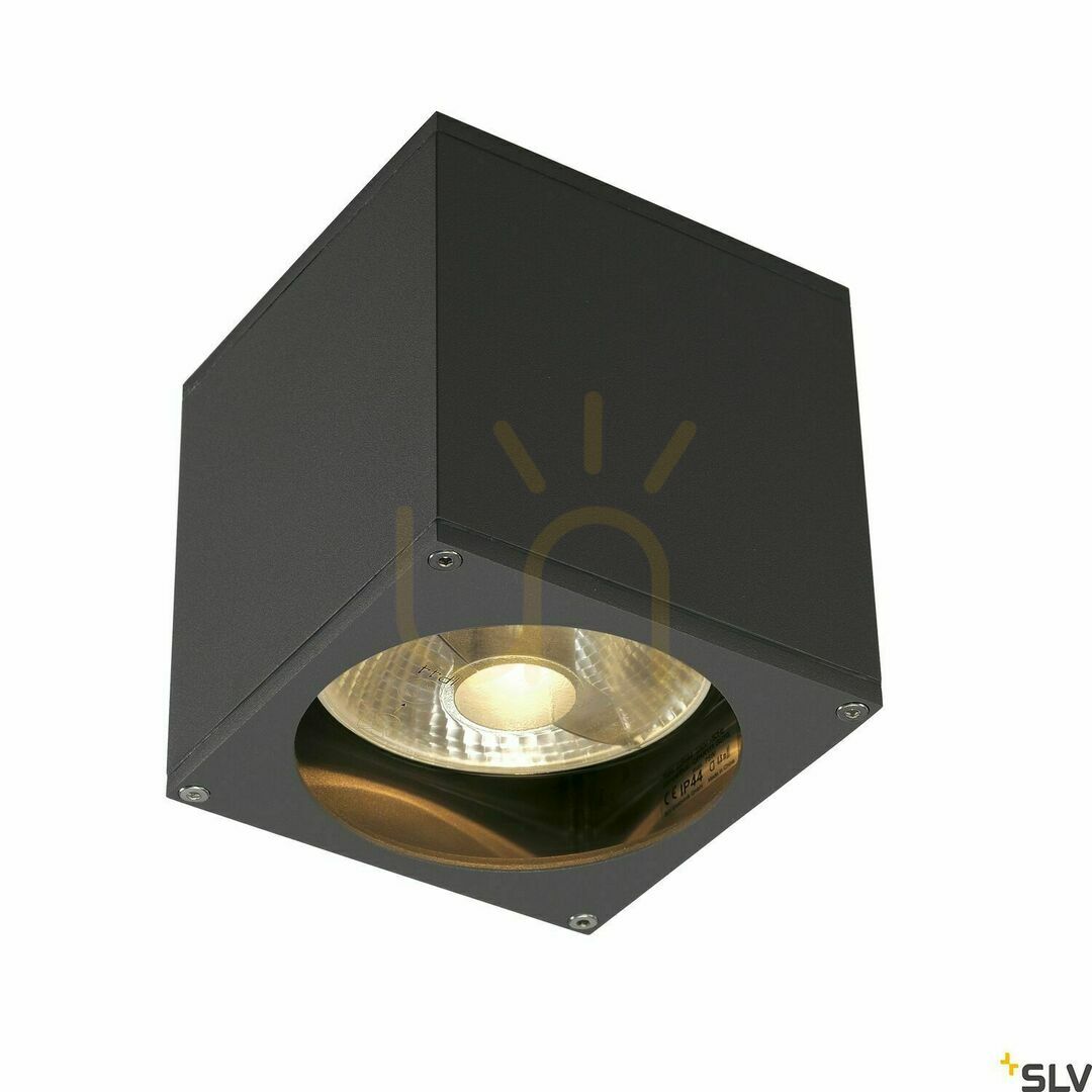 Zobrazit Venkovní nástěnné svítidlo SLV BIG THEO WALL antracit IP44 229565 Venkovní nástěnné svítidlo SLV BIG THEO WALL antracit IP44 229565