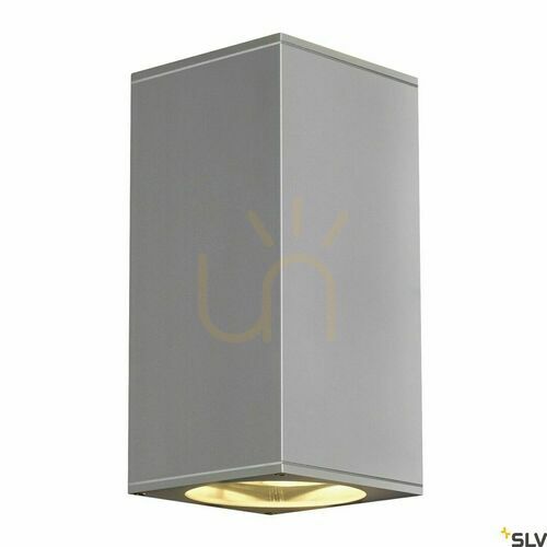 Kontrola Venkovní nástěnné svítidlo SLV BIG THEO šedé IP44 229574
