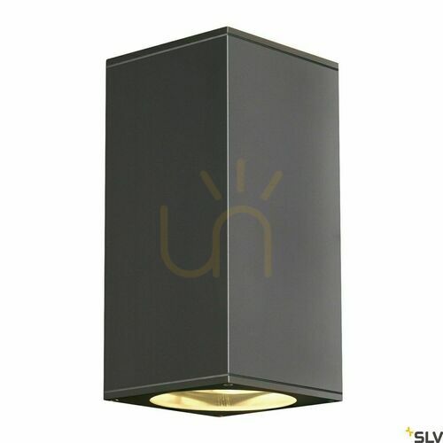 Kontrola Venkovní nástěnné svítidlo SLV BIG THEO antracit IP44 229575