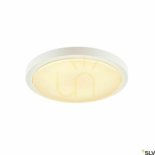 Kontrola Venkovní stropní svítidlo SLV AINOS bílé 21W 3000K IP44 30 cm 229961