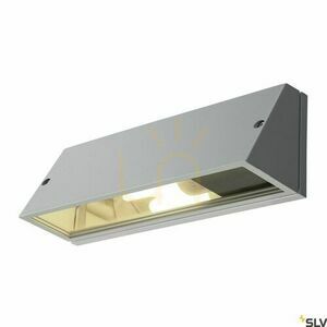 Venkovní nástěnné svítidlo SLV PEMA šedé sklo IP44 15W 230034 2 Venkovní nástěnné svítidlo SLV PEMA šedé sklo IP44 15W 230034 small 2
