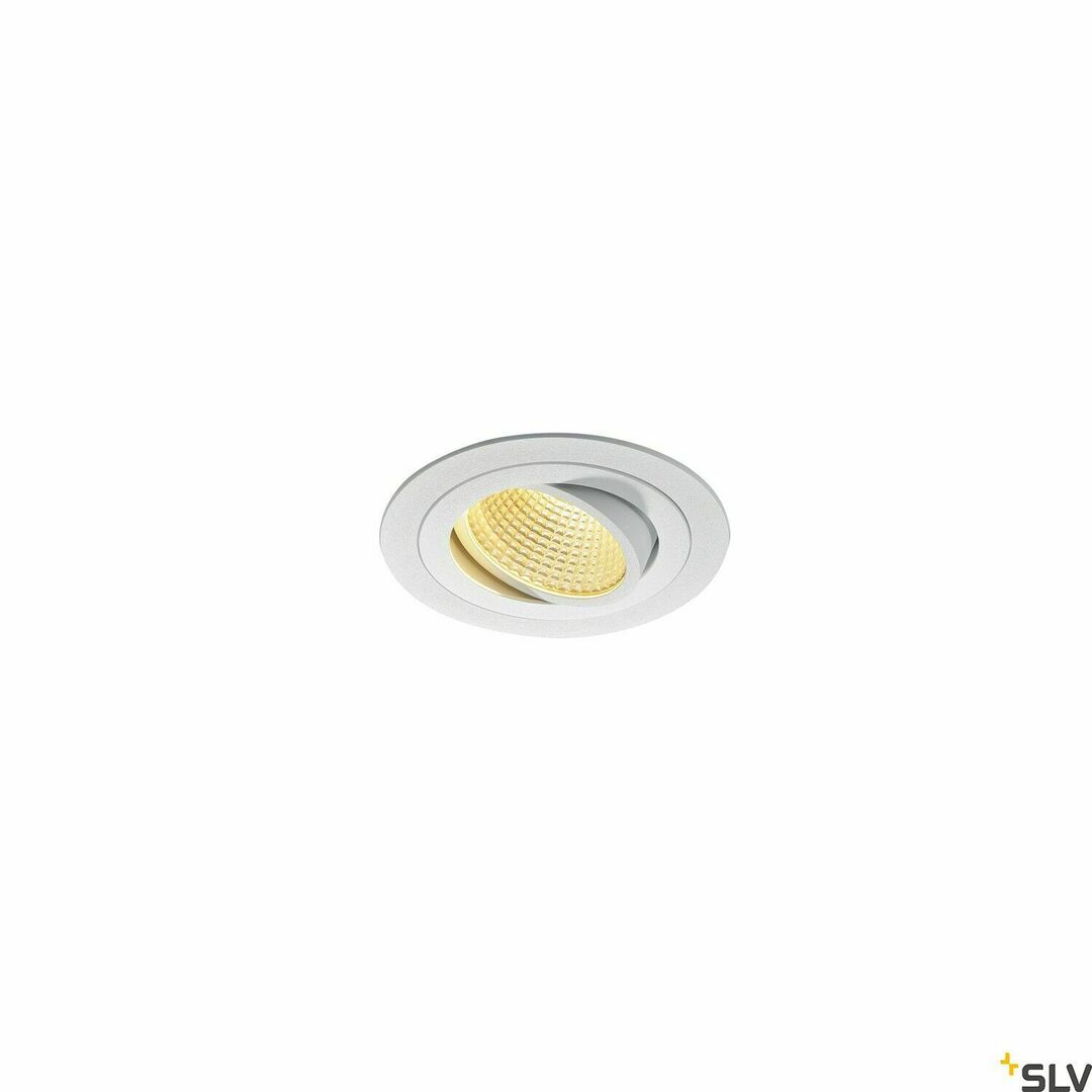 Kontrola Zápustné svítidlo SLV New Tria 1 Set bílé 14 W 2700 K 1030 lm 114221 Zápustné svítidlo SLV New Tria 1 Set bílé 14 W 2700 K 1030 lm 114221
