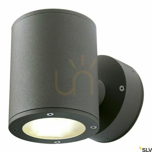 Kontrola Venkovní nástěnné svítidlo SLV SITRA antracit IP44 230365