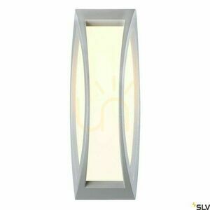 Venkovní nástěnné a stropní svítidlo SLV MERIDIAN 2 stříbrnošedé E27 IP54 25W 230444 small 1