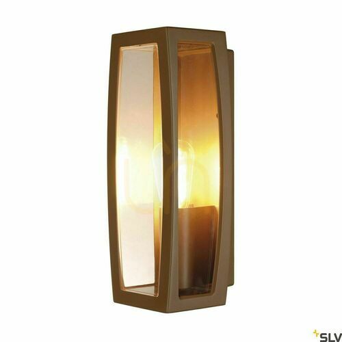 Kontrola Venkovní stropní svítidlo SLV MERIDIAN BOX 2 Rusty IP54 25W 230657