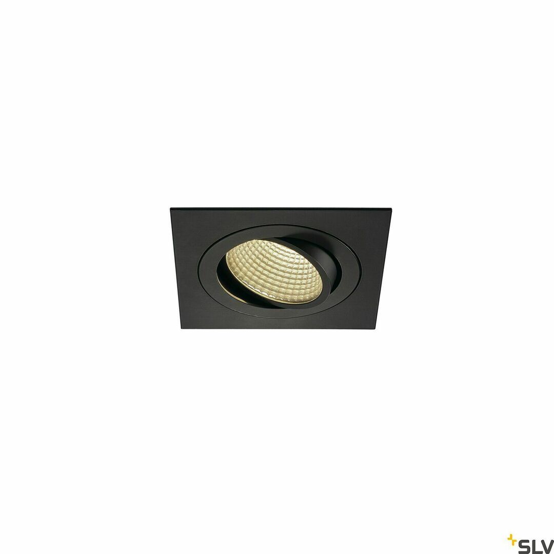 Kontrola Zápustné svítidlo SLV New Tria 1 Set černé 14 W 3000 K 1100 lm 114250 Zápustné svítidlo SLV New Tria 1 Set černé 14 W 3000 K 1100 lm 114250