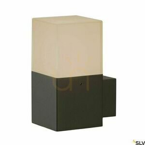 Venkovní nástěnné svítidlo SLV GRAFIT WL antracit IP44 11W 231205 small 1