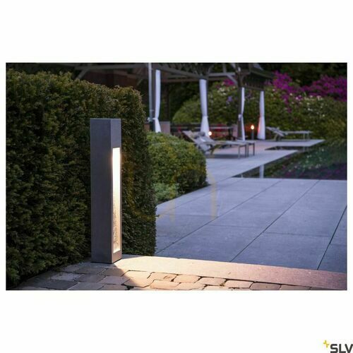 Kontrola Venkovní stojací světlo SLV ARROCK STONE čedič 75 cm 9W 3000K 231371