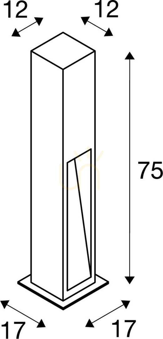 Náhled Venkovní stojací světlo SLV ARROCK STONE čedič 75 cm 9W 3000K 231371 Venkovní stojací světlo SLV ARROCK STONE čedič 75 cm 9W 3000K 231371