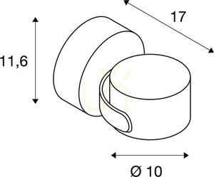 Venkovní nástěnné svítidlo SLV SITRA 360 WL antracit IP44 9W 231515 2 Venkovní nástěnné svítidlo SLV SITRA 360 WL antracit IP44 9W 231515 small 2
