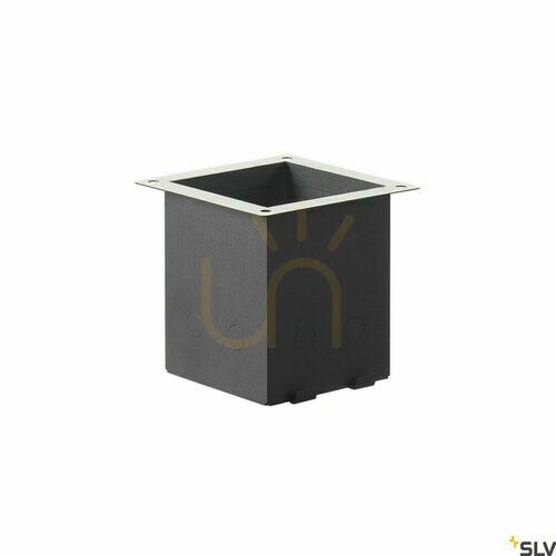 Kontrola Montážní nádoba pro stojací lampu SLV H-POL 232195 černá nerezová ocel