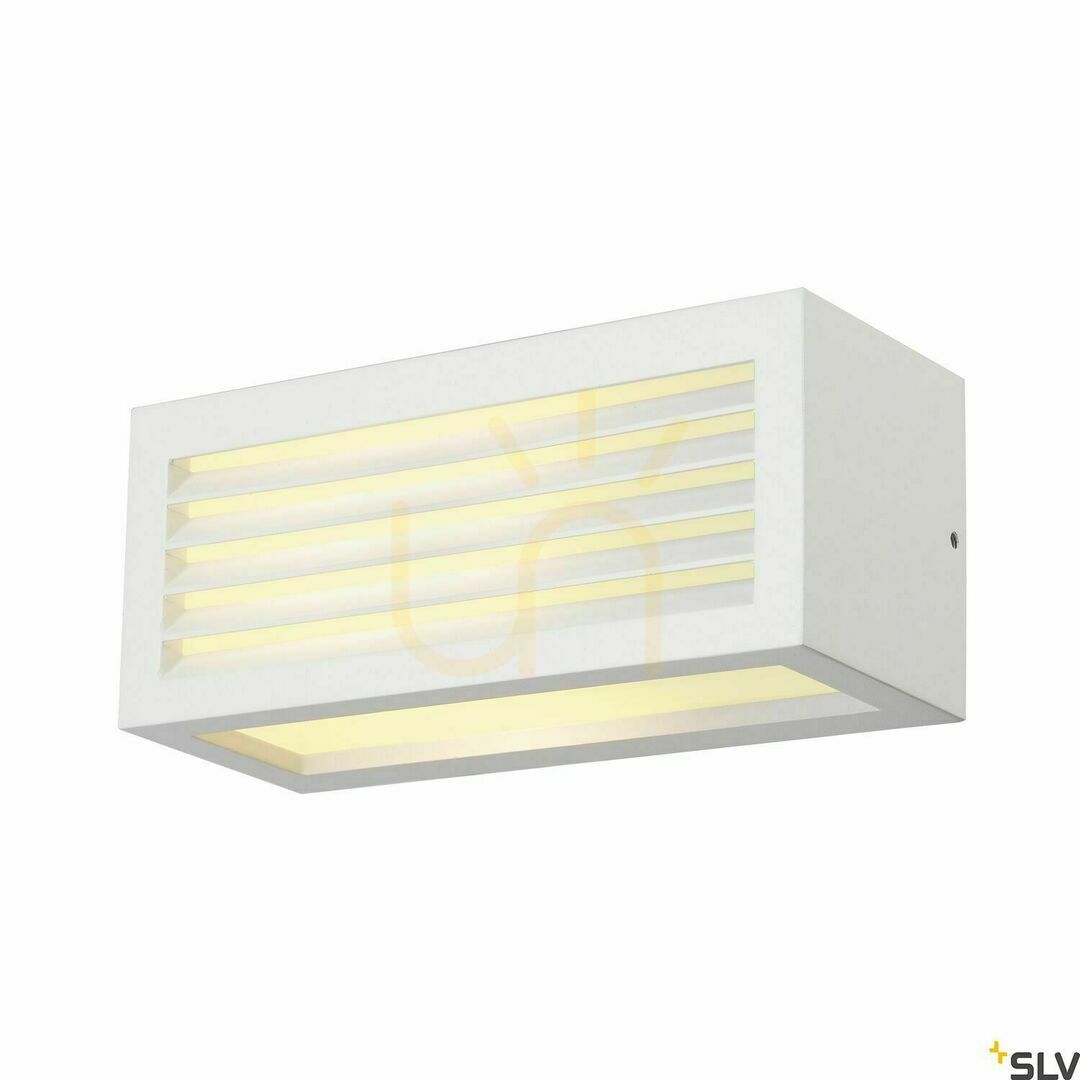 Kontrola Venkovní nástěnné svítidlo SLV BOX-L bílé 18W IP44 232491 Venkovní nástěnné svítidlo SLV BOX-L bílé 18W IP44 232491