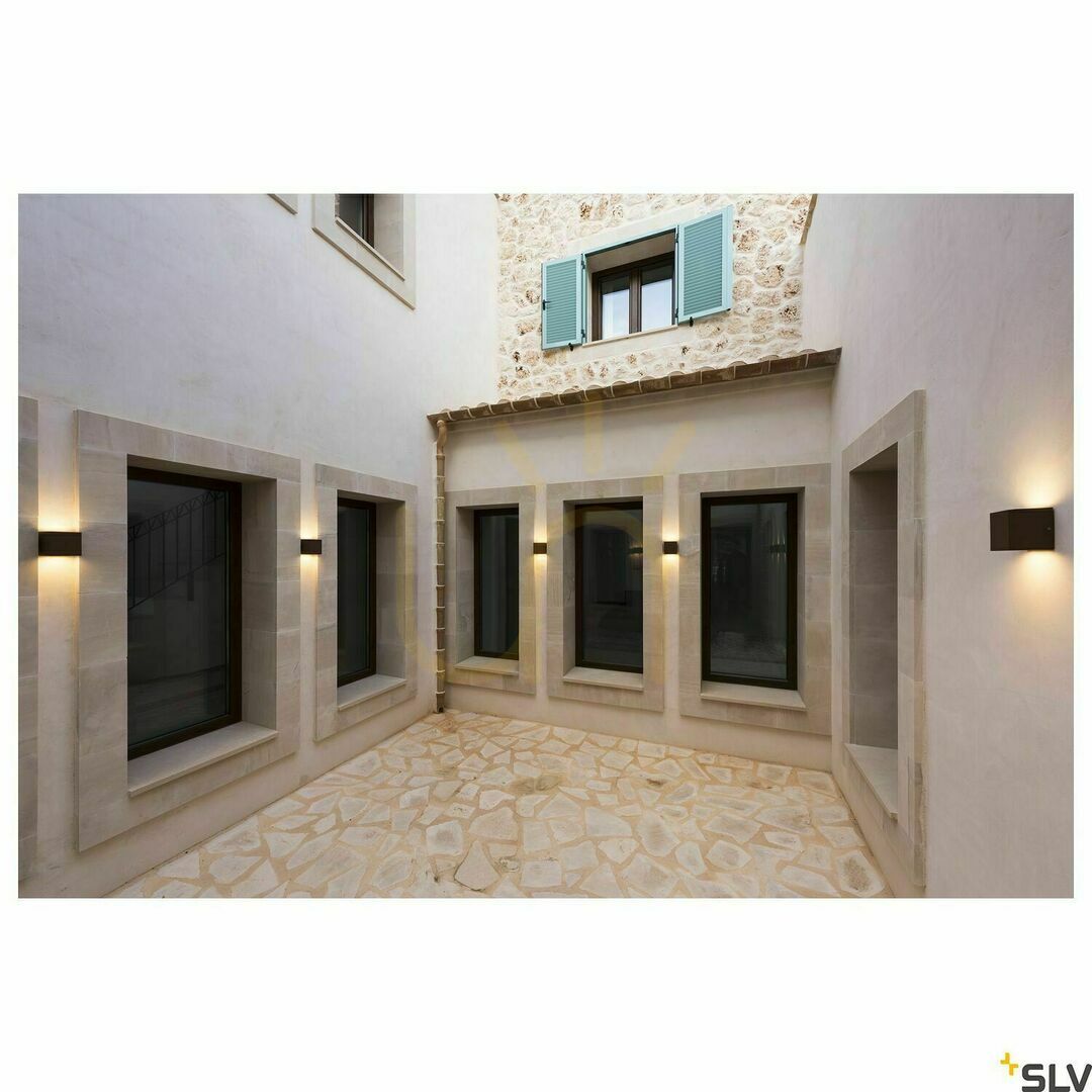 Náhled Venkovní nástěnné svítidlo SLV SITRA CUBE Rusty IP44 9W 232537 Venkovní nástěnné svítidlo SLV SITRA CUBE Rusty IP44 9W 232537