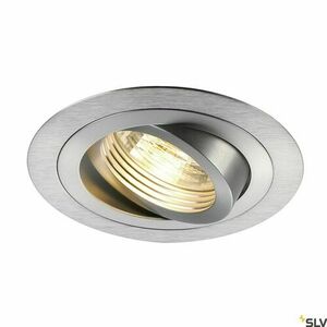 Zápustné svítidlo SLV New Tria 1 kulaté stříbrné 50W 230V 111360 small 2