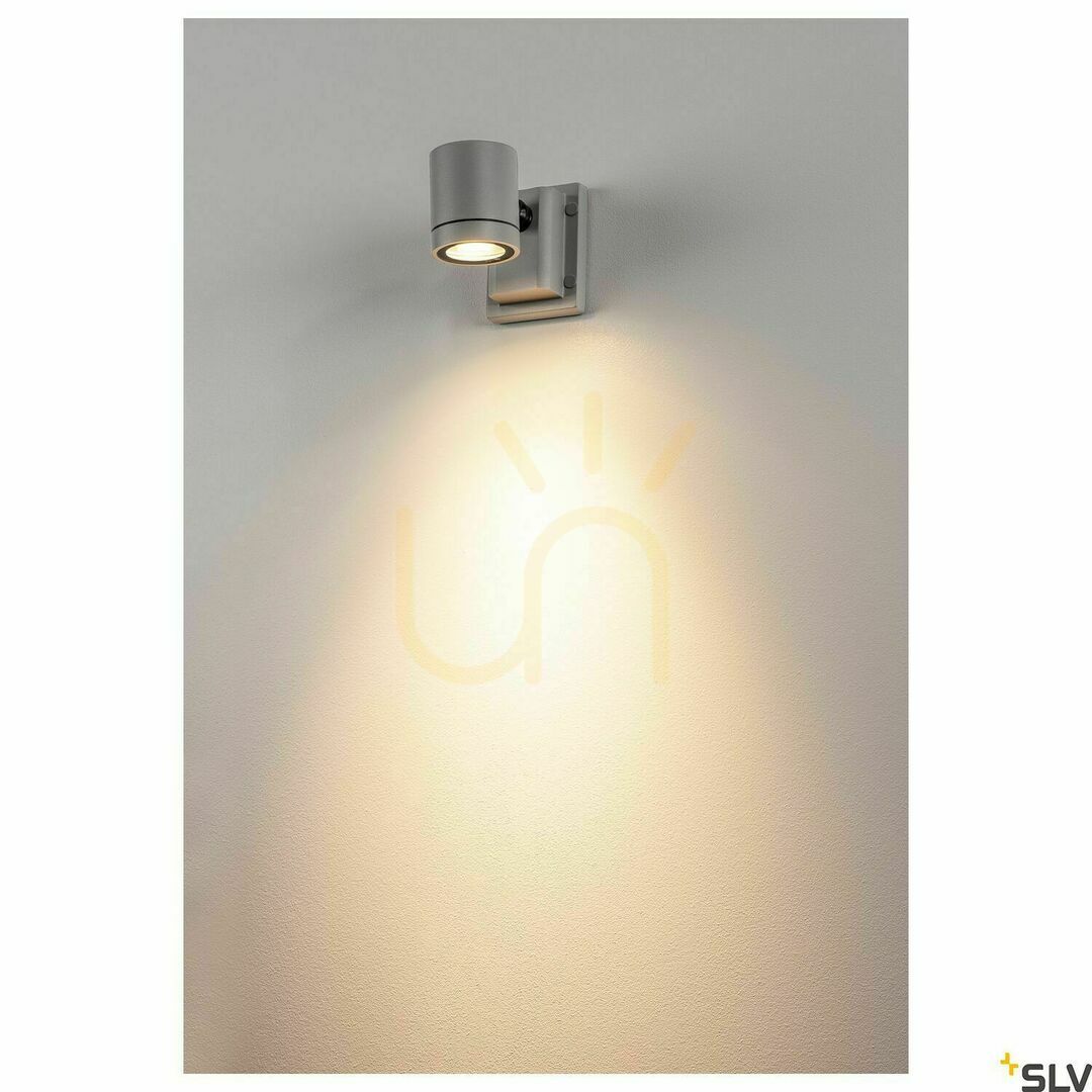 Zobrazit Venkovní nástěnné svítidlo SLV MYRA WALL šedé IP55 50W 233104 Venkovní nástěnné svítidlo SLV MYRA WALL šedé IP55 50W 233104