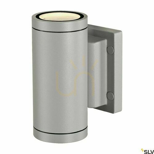 Kontrola Venkovní nástěnné svítidlo SLV MYRA šedé IP55 35W 233114