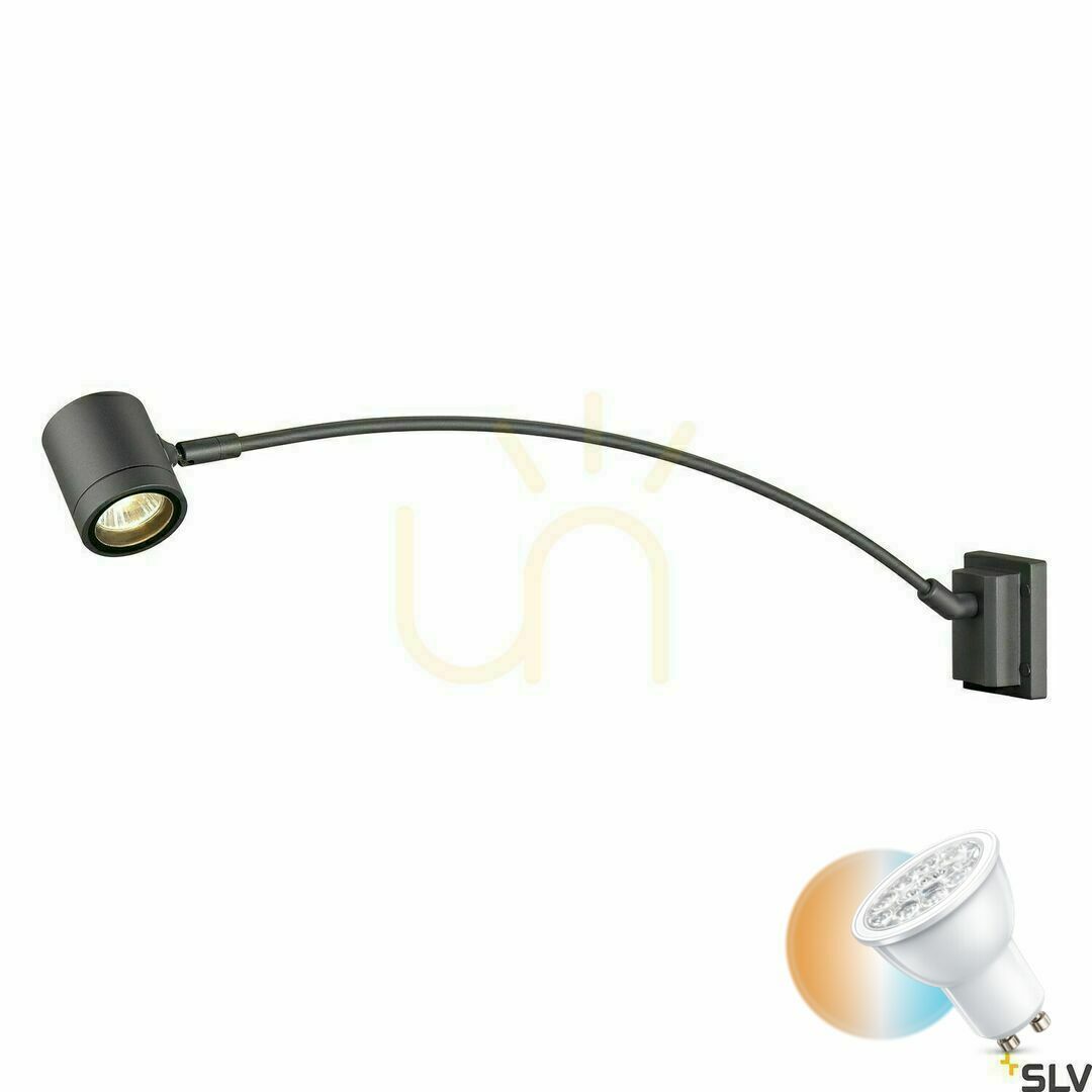 Kontrola Osvětlení obrazů SLV MYRA DISPLAY antracit IP55 50W 78 cm 233135 Osvětlení obrazů SLV MYRA DISPLAY antracit IP55 50W 78 cm 233135