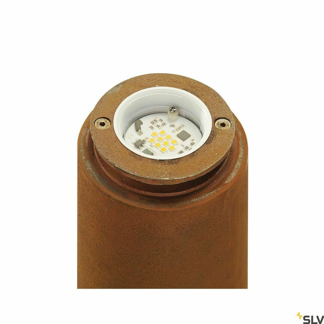 Pohled Venkovní sloupkové svítidlo SLV RUSTY 40 rezavé 9 W 3000 K IP55 233407 Venkovní sloupkové svítidlo SLV RUSTY 40 rezavé 9 W 3000 K IP55 233407