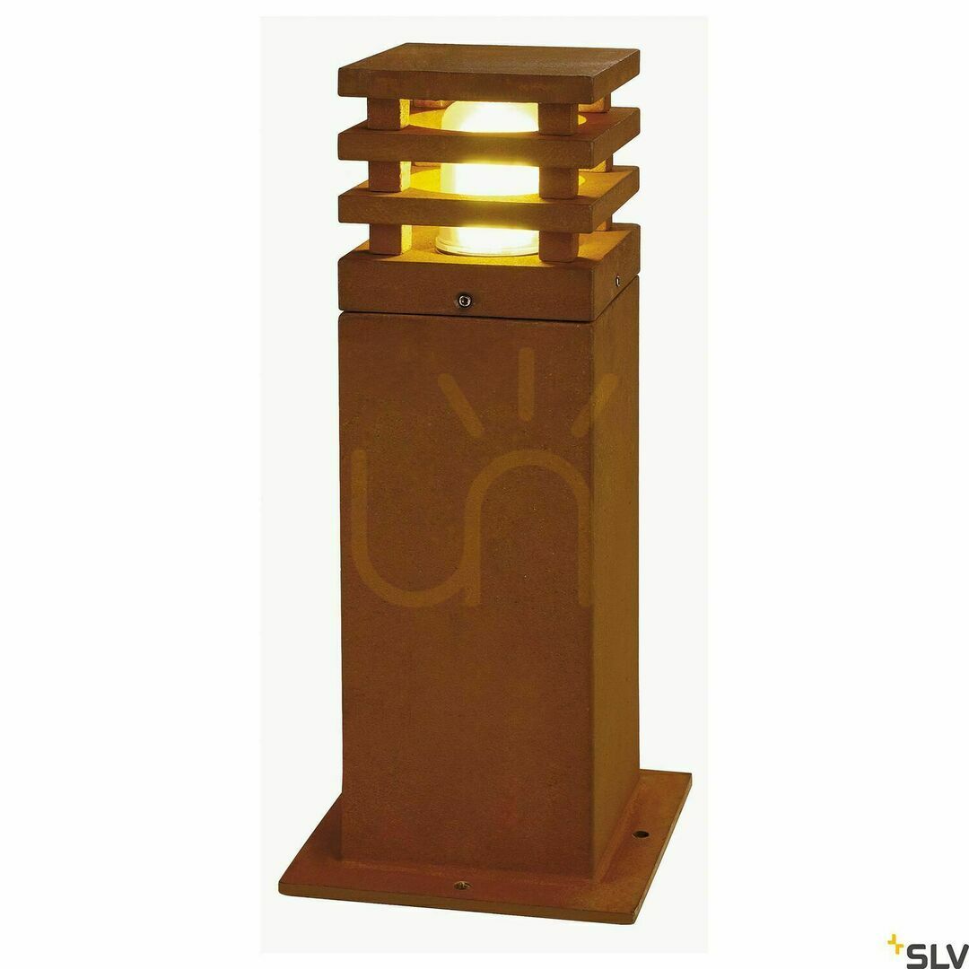 Kontrola Venkovní stojací světlo SLV RUSTY SQUARE 40 Rusty 9W 3000K IP55 233427 Venkovní stojací světlo SLV RUSTY SQUARE 40 Rusty 9W 3000K IP55 233427