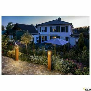 Venkovní sloupkové světlo SLV RUSTY Square 70 rezavé 9W 3000K IP55 233437 2 Venkovní sloupkové světlo SLV RUSTY Square 70 rezavé 9W 3000K IP55 233437 small 2