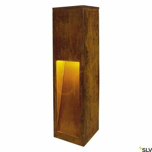 Kontrola Venkovní sloupkové světlo SLV RUSTY SLOT 50 rezavé 9W 3000K IP55 233447