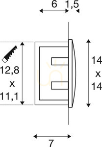 Venkovní zapuštěné svítidlo SLV DOWNUNDER OUT LED L antracit 4W IP55 3000K 233615 3 Venkovní zapuštěné svítidlo SLV DOWNUNDER OUT LED L antracit 4W IP55 3000K 233615 small 3