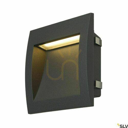 Kontrola Venkovní zapuštěné svítidlo SLV DOWNUNDER OUT LED L antracit 4W IP55 3000K 233615
