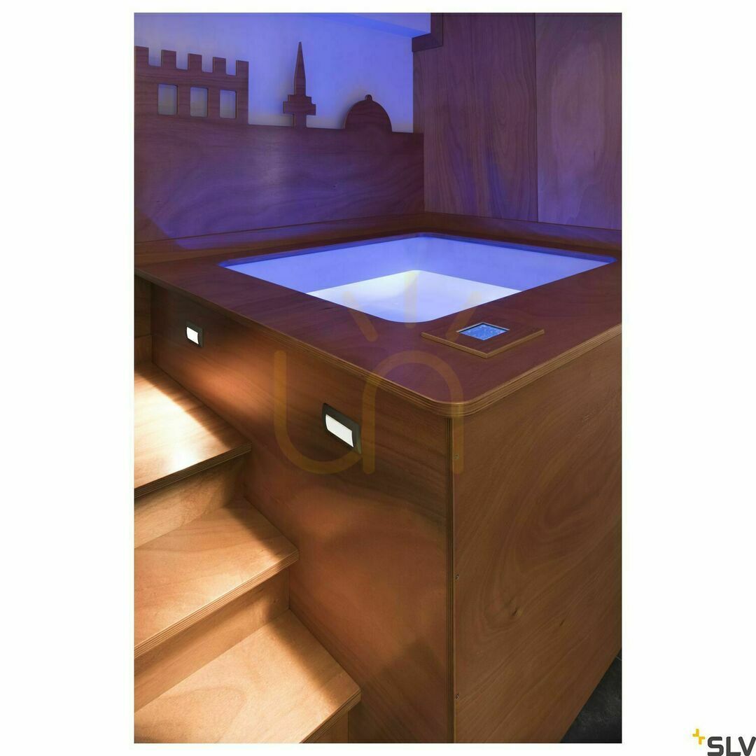 Pohled Venkovní zápustné svítidlo SLV DOWNUNDER OUT LED M antracit IP55 3000K 233625 Venkovní zápustné svítidlo SLV DOWNUNDER OUT LED M antracit IP55 3000K 233625