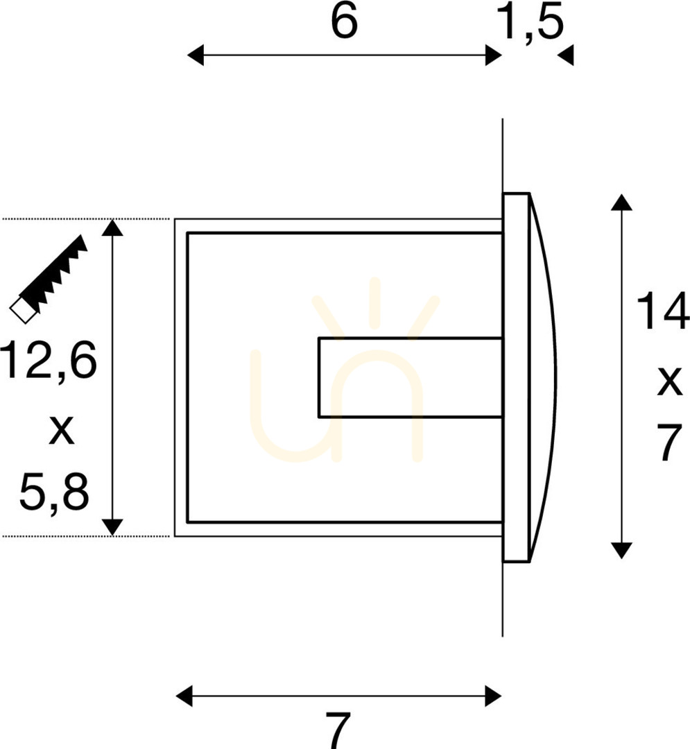 Náhled Venkovní zápustné svítidlo SLV DOWNUNDER OUT LED M antracit IP55 3000K 233625 Venkovní zápustné svítidlo SLV DOWNUNDER OUT LED M antracit IP55 3000K 233625
