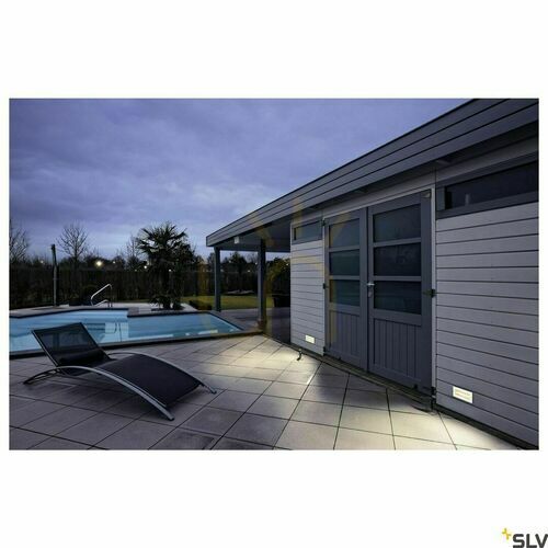 Kontrola Nerezové venkovní zápustné LED svítidlo SLV BRICK 233650 9,5 W 950 lm 3000 K 40° IP65