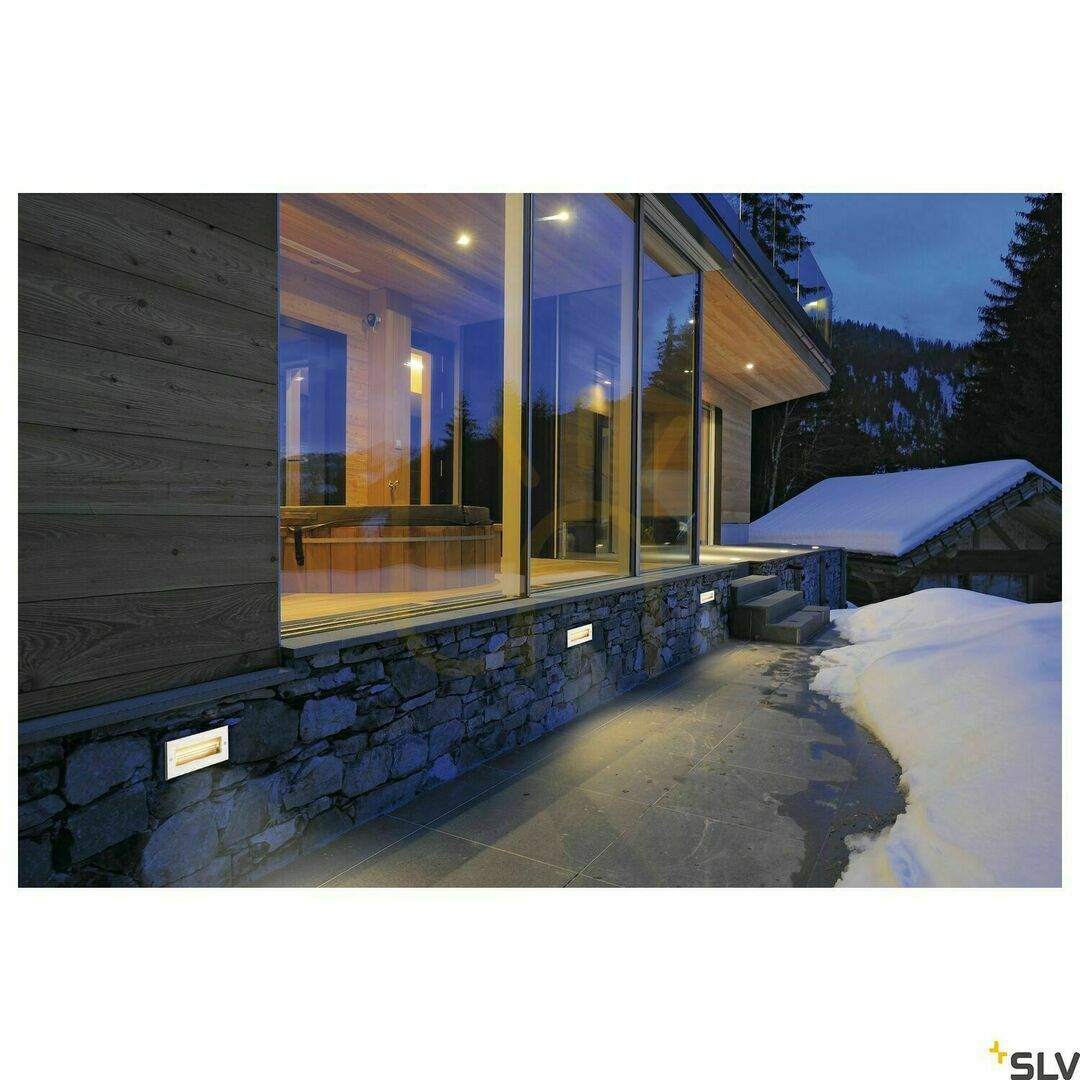 Zobrazit Venkovní zapuštěné světlo SLV BRICK 233660 nerez 9,5W 3000K IP65 Venkovní zapuštěné světlo SLV BRICK 233660 nerez 9,5W 3000K IP65